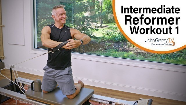 'Intermediate Pilates Reformer Workout  - 15 Minute'