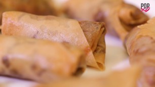 'How To Make Veg Spring Rolls - POPxo Food'