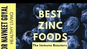 'Best Zinc Foods | Boost Immunity With Zinc Rich Foods & Fruits'