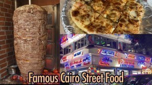 'Exploring Famous STREET FOOD on Tahrir Square Cairo Downtown | Semsema | Abo Tarek | Sultan Pizza'