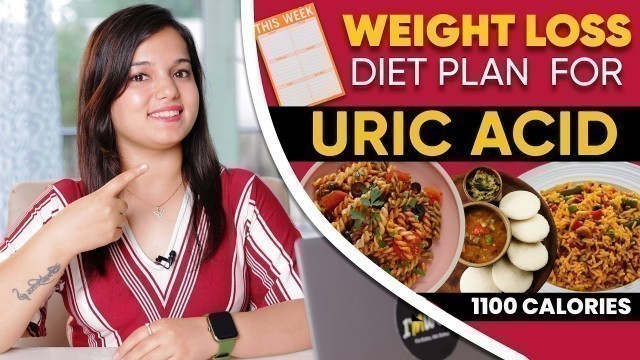 'URIC ACID Weight Loss Diet Plan in Hindi | Diet Chart to Control Uric Acid by I\'MWOW'