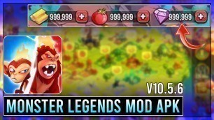 'Monster Legends Mod Apk v10.5.8 (Unlimited Gold/Gems/Food, Auto-Win 3 Stars) Latest Hack 2020'