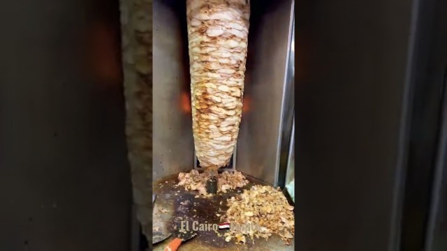 'El Cairo street food shawarma arabe vacations'