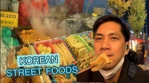 'KOREAN STREET FOODS | STREET FOODS IN KOREA | KOREAN FISHCAKE | KOREAN CORNDOG'