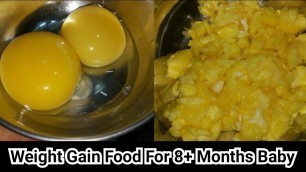 'In Telugu | Weight Gain Food For 8+ Months Baby | Baby Food | Homemaker sravanthi'