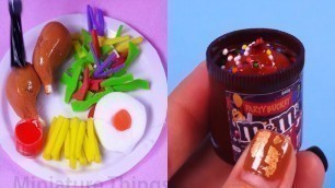 'DIY Clay Miniature Food #Shorts'