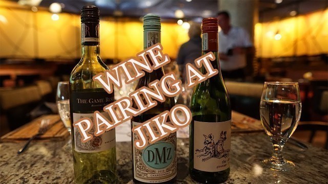 Jiko Wine Tasting - Vegan & non-vegan review - Animal Kingdom Lodge - Walt Disney World