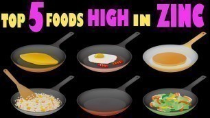 'Top 5 Foods High in Zinc | Zinc Rich Foods | Diet for Zinc | BFIT with Iman'