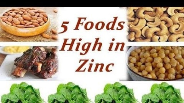 'Five Foods High in Zinc Content'