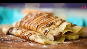 'How To Make Nutella Banana Crepes - POPxo Food'