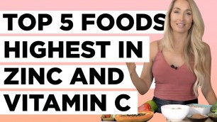 'Top 5 Foods High in Zinc and Vitamin C'