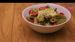 'How To Make Easy Pesto Pasta Salad | Homemade Pesto - POPxo Food'