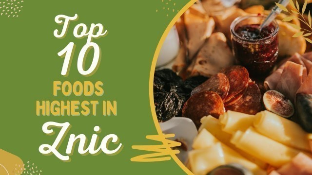 'Top 10 foods highest in zinc | Best foods that are high in zinc - 10 foods rich in zinc'