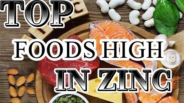 'Top 10 Foods High in Zinc #Healthy Foods #Foods That Contain Zinc #Best Foods for  Vitamin A to Zinc'