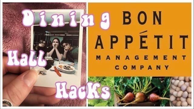 'college dining hall hacks  |  Jocelyn Rausten'