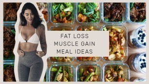 'MEAL PREP WITH ME - Easy & Fast - High Protein Meals for Fat Loss'