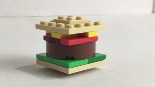 'LEGO Food MOC (Smore, Burger and Hot Dog)'