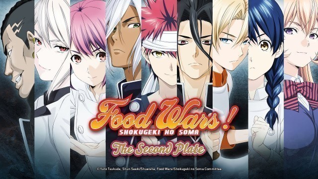 'Food Wars! The Second Plate – 2. Staffel (Anime-Trailer)'