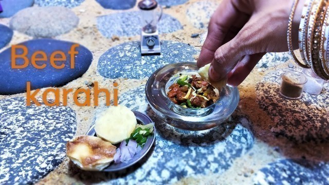 'HOW TO MAKE Beef Karahi - The Ultimate Miniature Recipe! #minifood #miniaturecooking'