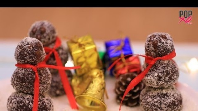 'How To Make Snowman Bonbons | Christmas Party Food Ideas - POPxo Food'