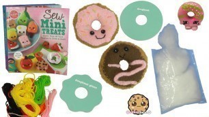 'Sew Mini Treats  Do It Yourself Make Kawaii Cute Donuts - Easy DIY Felt Craft Book'