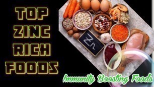 'Zinc Rich Foods # Immunity Boosting Foods'