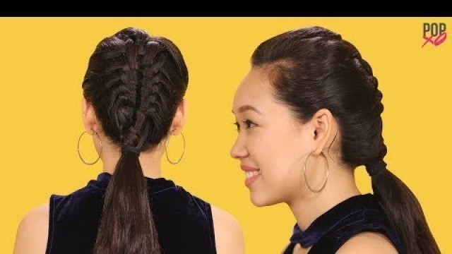 'How To Make A Zipper Braid | Braid Hairstyles - POPxo'