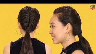 'How To Make A Zipper Braid | Braid Hairstyles - POPxo'