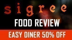 Sigree Restaurant Review | Barbecue Restaurant | Easy Diner | Saapattu Piriyan | Video Shop