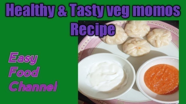 'Tasty veg momos Recipe/Easy Food Channel'