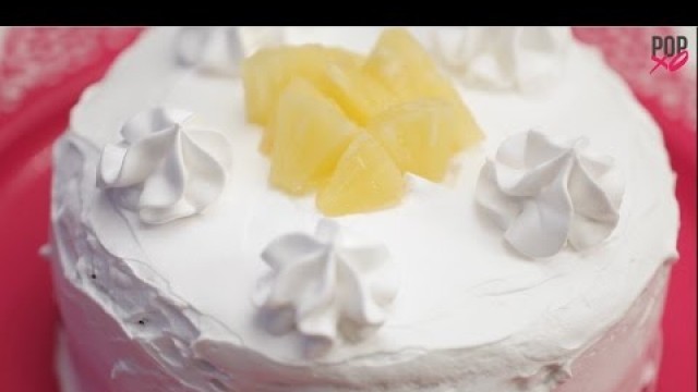 'How To Make Eggless Pineapple Cake At Home - POPxo Food'