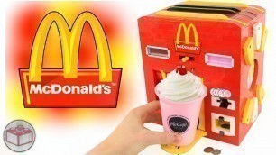 'McDonald\'s Milkshake Custom LEGO Machine | Strawberry and Chocolate'