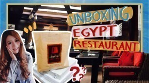 'Unboxing Food, Traditional Egyptian Cuisine . Cairo, Egypt.'