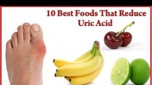 '10 Best Foods That Reduce Uric Acid #HealthyLiving #Reduceuricacid #gout'