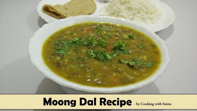 'Sabut Moong Dal Recipe in Hindi by Cooking with Smita | Moong Dal Fry'