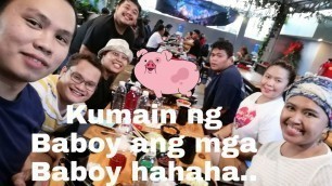 'Mukbang | Unlimited Korean BBQ | UKB 199 | Maginhawa street | with the gang'