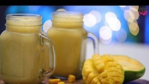 'How To Make Mango Lassi | Mango Yogurt Smoothie - POPxo Food'