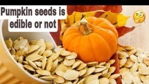 'Pumpkin seeds are high in zinc, which is good for the prostate #shorts# Healthy facts ||'