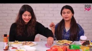 'Pizza Challenge Cherry Rajeshwari Take The Pizza Challenge - POPxo'