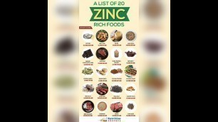 'Zinc Rich Food # Health tips For Healthy life # Shorts'