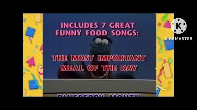 'Sesame Street:Let’s Eat Funny Food Songs The Crossover Trailer (for Bradley Browne Productions)'