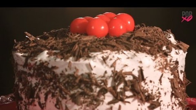 'How To Make Black Forest Cake At Home - POPxo Food'