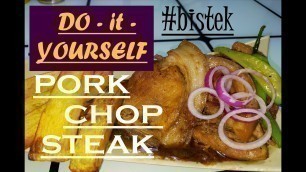 '#PORKCHOPsteak #BISTEK DIY! FILIPINO RECIPE No. 8 #PINOYfood #foodCHANNEL #FILIPINOfood #asmrfood'