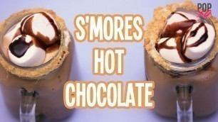 'How To Make S\'mores Hot Chocolate | Hot Chocolate Recipe  - POPxo Food'