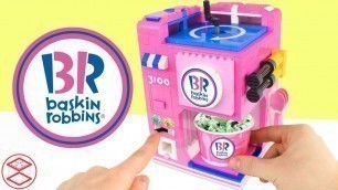 'Baskin-Robbins Ice Cream Custom LEGO Maker Machine'