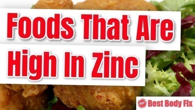 '8 Foods That Are High In Zinc #Shorts'