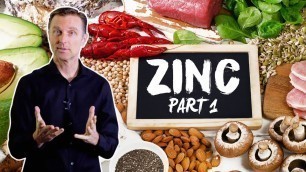 'The Amazing Zinc (Part 1): Its Main Function and Zinc Deficiency Symptoms – Dr.Berg'