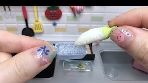 'RE-MENT Mini Food/Miniature cooking toy,Soba Noodles/리멘트 미니어처 요리,메밀소바/ミニチュア 料理,そば'