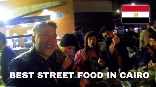 '0.50$ STREET FOOD with LOCALS in Cairo, Egypt 