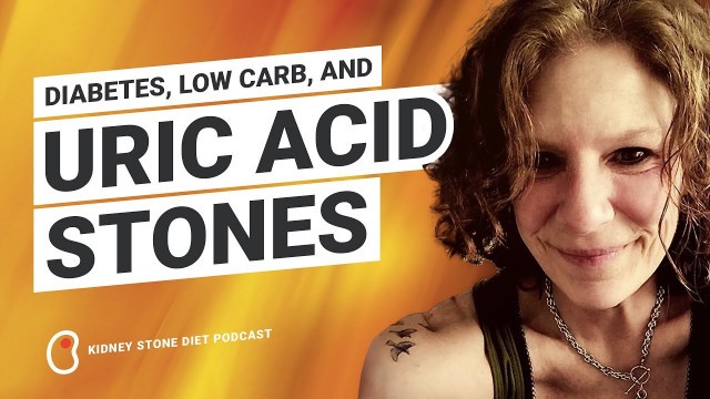 'Diabetes, low carb, and uric acid stones / Kidney Stone Diet Podcast with Nurse Jill Harris'